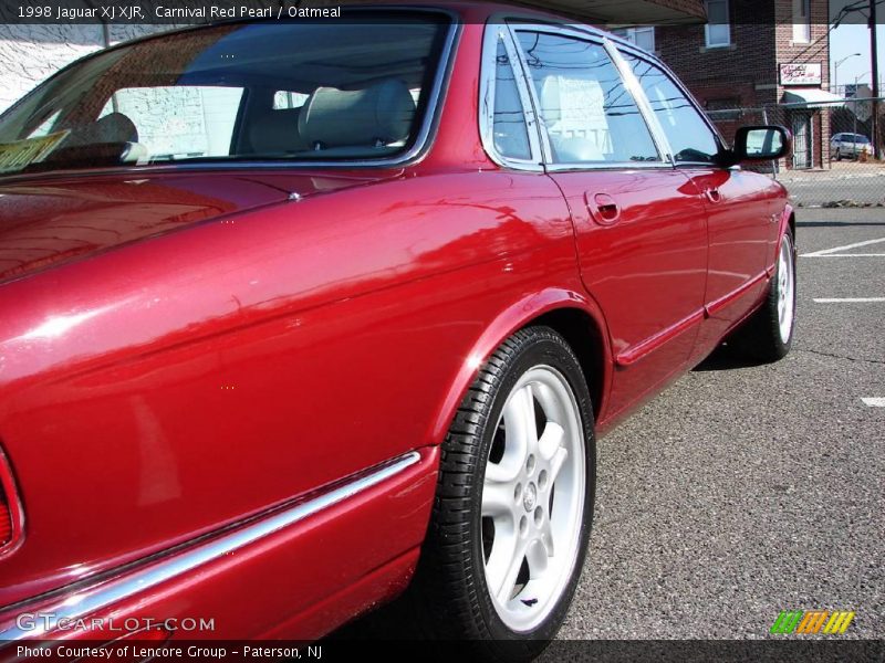 Carnival Red Pearl / Oatmeal 1998 Jaguar XJ XJR