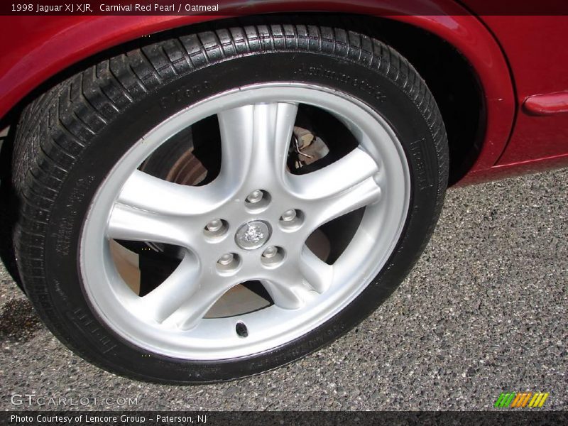 Carnival Red Pearl / Oatmeal 1998 Jaguar XJ XJR