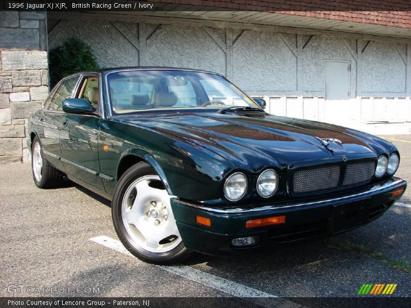 British Racing Green / Ivory 1996 Jaguar XJ XJR