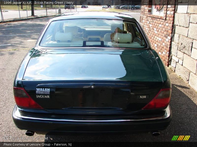 British Racing Green / Ivory 1996 Jaguar XJ XJR