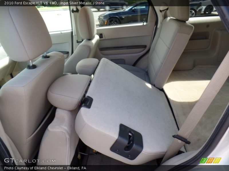 Ingot Silver Metallic / Stone 2010 Ford Escape XLT V6 4WD