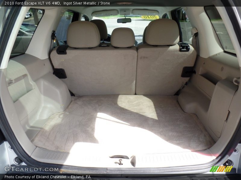 Ingot Silver Metallic / Stone 2010 Ford Escape XLT V6 4WD