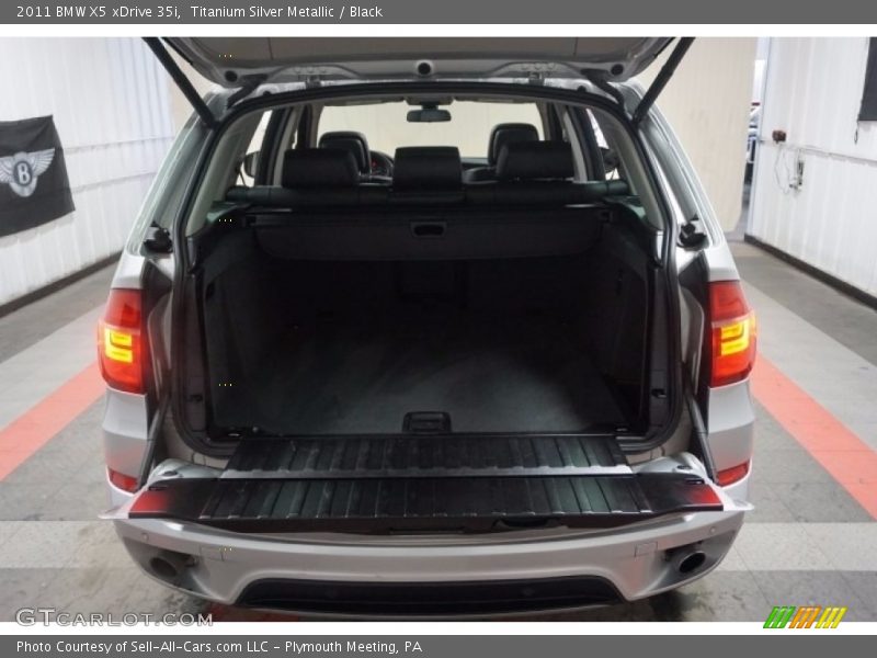 Titanium Silver Metallic / Black 2011 BMW X5 xDrive 35i