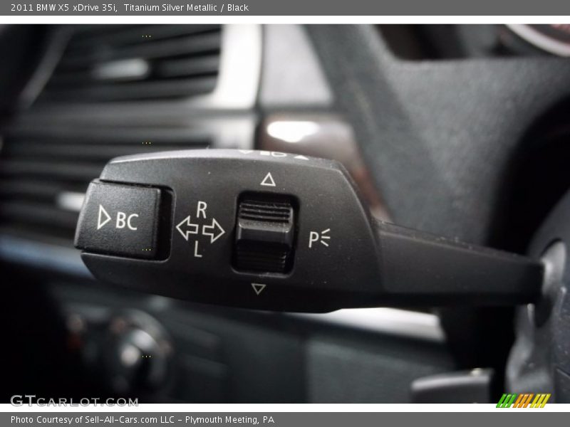 Titanium Silver Metallic / Black 2011 BMW X5 xDrive 35i