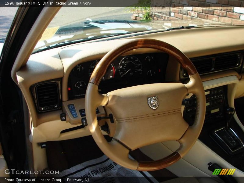 British Racing Green / Ivory 1996 Jaguar XJ XJR