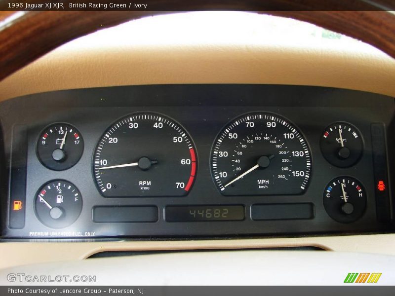 British Racing Green / Ivory 1996 Jaguar XJ XJR