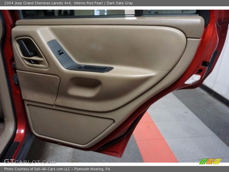 Inferno Red Pearl / Dark Slate Gray 2004 Jeep Grand Cherokee Laredo 4x4