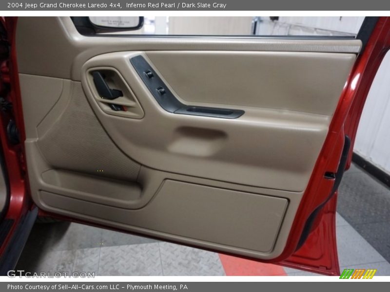 Inferno Red Pearl / Dark Slate Gray 2004 Jeep Grand Cherokee Laredo 4x4