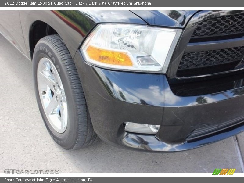 Black / Dark Slate Gray/Medium Graystone 2012 Dodge Ram 1500 ST Quad Cab