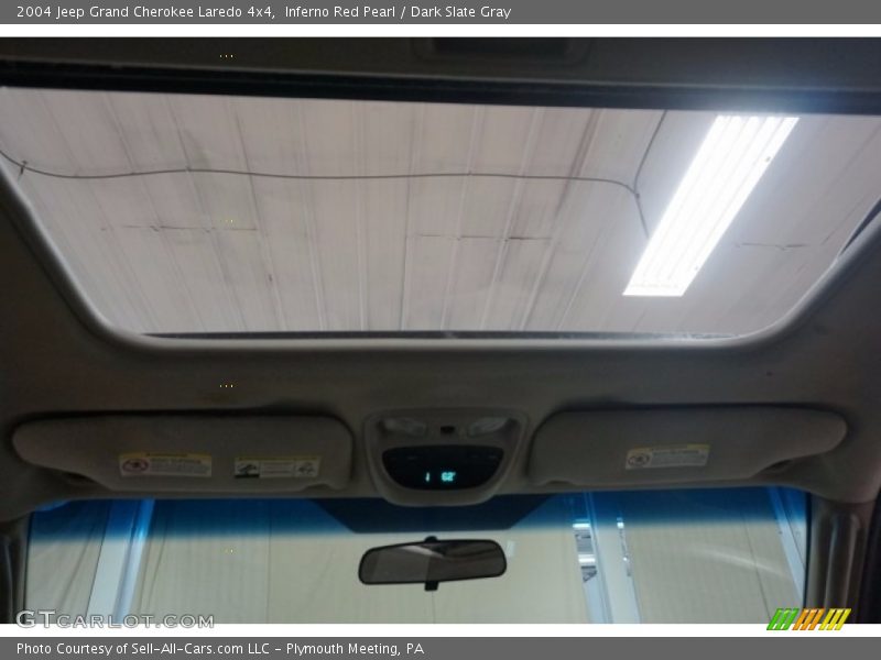 Inferno Red Pearl / Dark Slate Gray 2004 Jeep Grand Cherokee Laredo 4x4