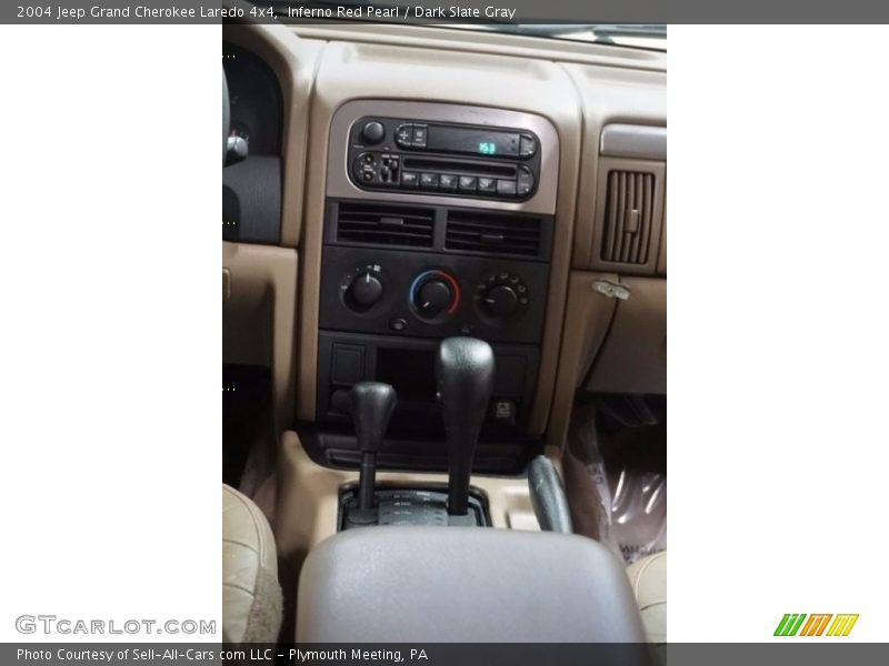 Inferno Red Pearl / Dark Slate Gray 2004 Jeep Grand Cherokee Laredo 4x4