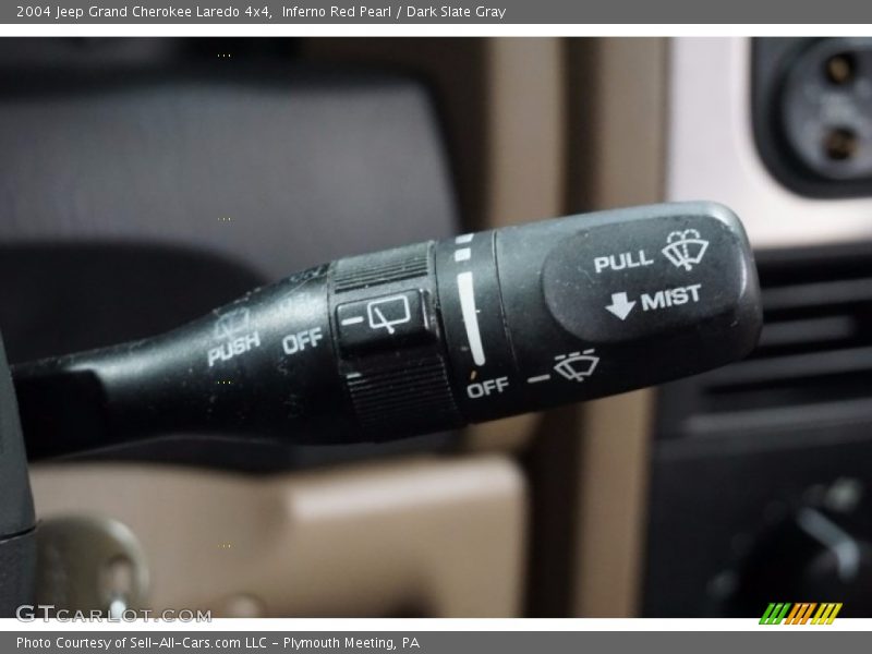 Inferno Red Pearl / Dark Slate Gray 2004 Jeep Grand Cherokee Laredo 4x4