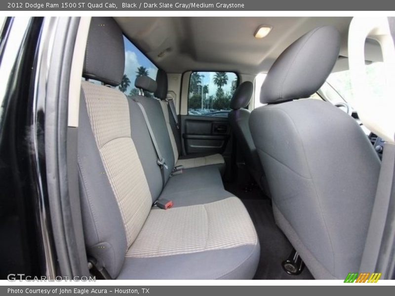 Black / Dark Slate Gray/Medium Graystone 2012 Dodge Ram 1500 ST Quad Cab