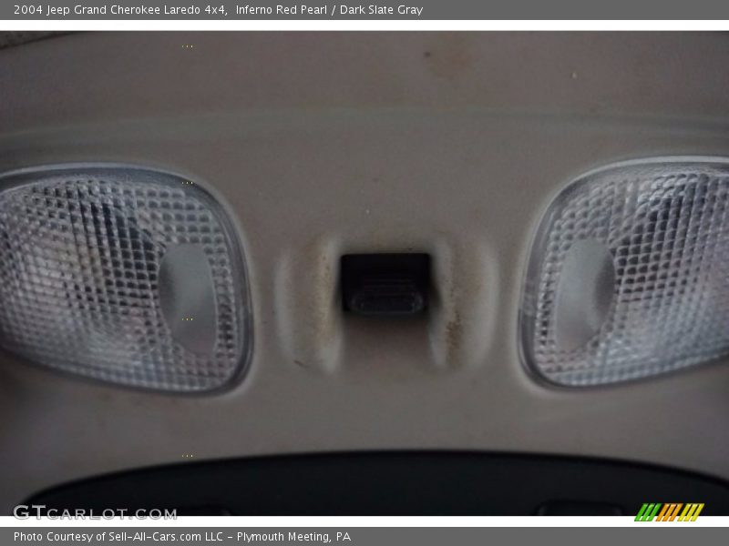 Inferno Red Pearl / Dark Slate Gray 2004 Jeep Grand Cherokee Laredo 4x4