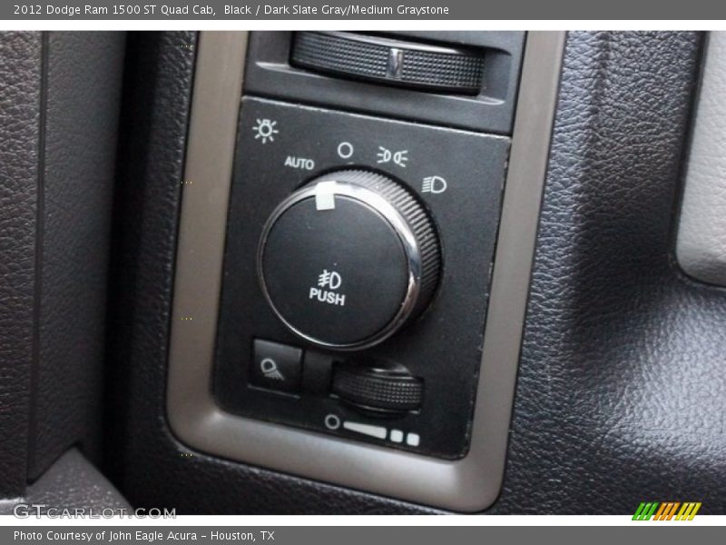 Black / Dark Slate Gray/Medium Graystone 2012 Dodge Ram 1500 ST Quad Cab