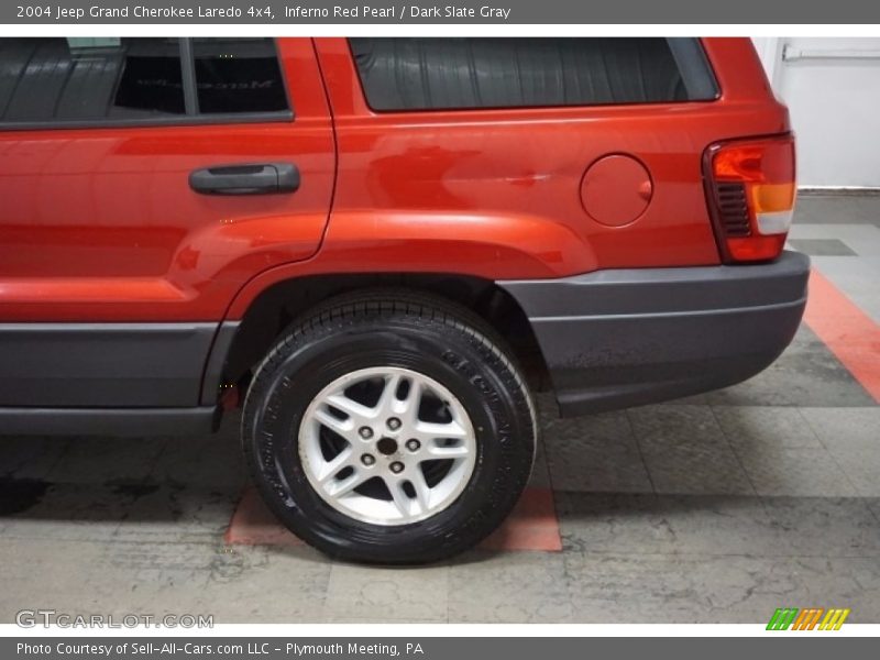 Inferno Red Pearl / Dark Slate Gray 2004 Jeep Grand Cherokee Laredo 4x4