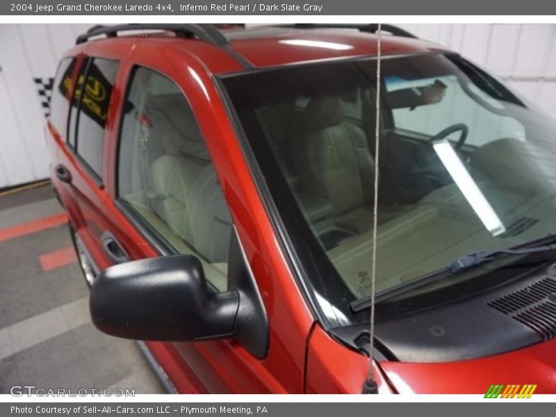 Inferno Red Pearl / Dark Slate Gray 2004 Jeep Grand Cherokee Laredo 4x4