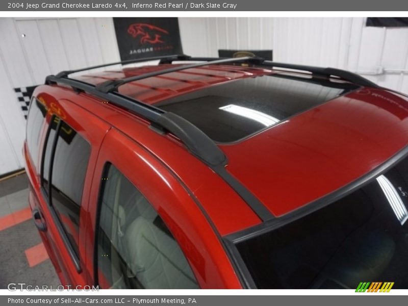 Inferno Red Pearl / Dark Slate Gray 2004 Jeep Grand Cherokee Laredo 4x4