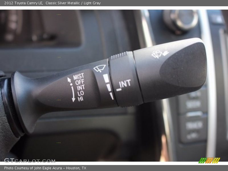 Classic Silver Metallic / Light Gray 2012 Toyota Camry LE