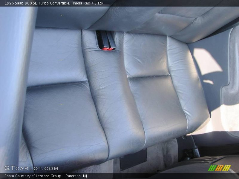 Imola Red / Black 1996 Saab 900 SE Turbo Convertible