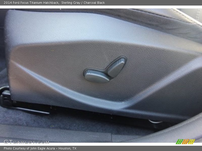 Sterling Gray / Charcoal Black 2014 Ford Focus Titanium Hatchback