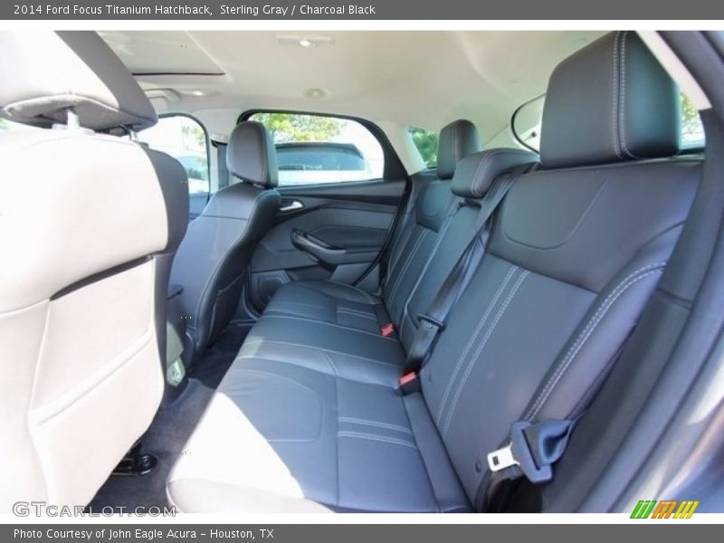 Sterling Gray / Charcoal Black 2014 Ford Focus Titanium Hatchback