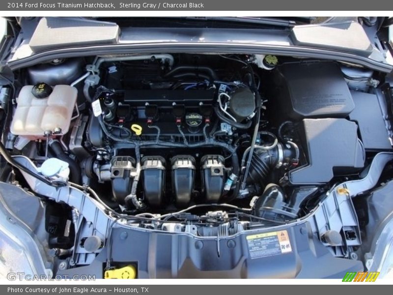Sterling Gray / Charcoal Black 2014 Ford Focus Titanium Hatchback