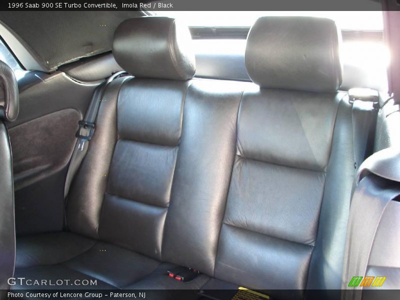 Imola Red / Black 1996 Saab 900 SE Turbo Convertible