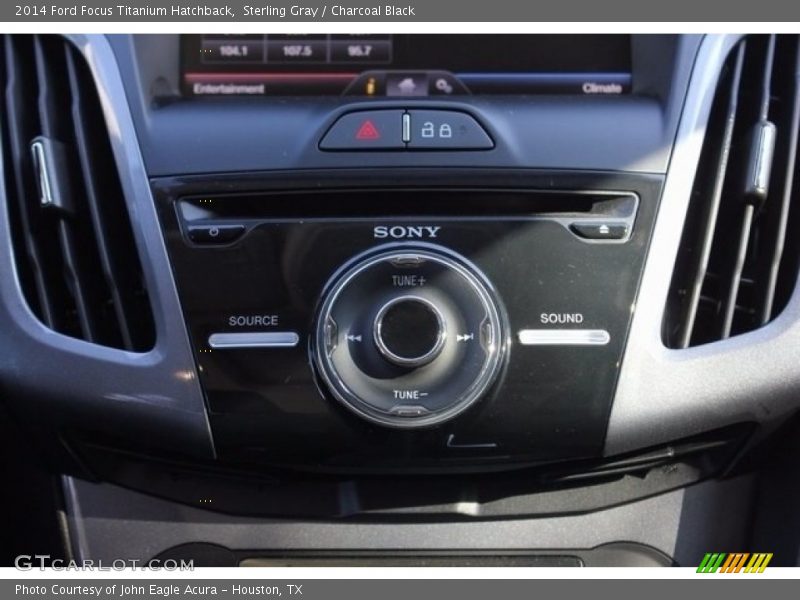 Sterling Gray / Charcoal Black 2014 Ford Focus Titanium Hatchback