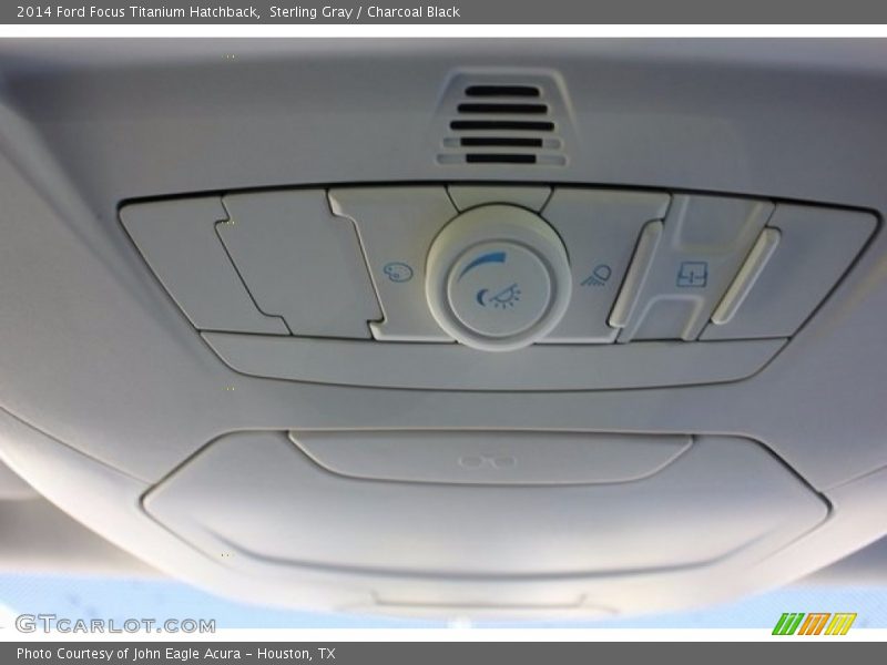 Sterling Gray / Charcoal Black 2014 Ford Focus Titanium Hatchback