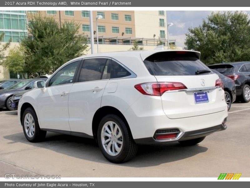 White Diamond Pearl / Parchment 2017 Acura RDX Technology AWD