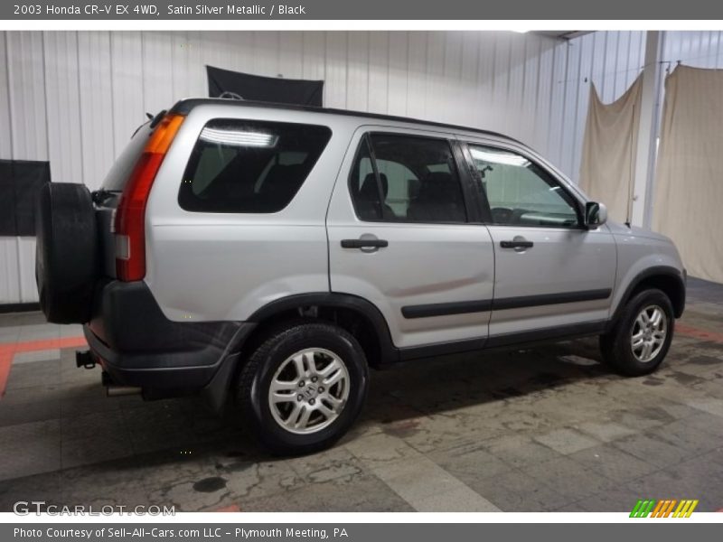 Satin Silver Metallic / Black 2003 Honda CR-V EX 4WD