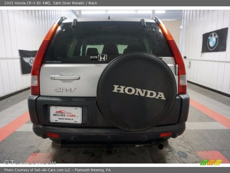 Satin Silver Metallic / Black 2003 Honda CR-V EX 4WD