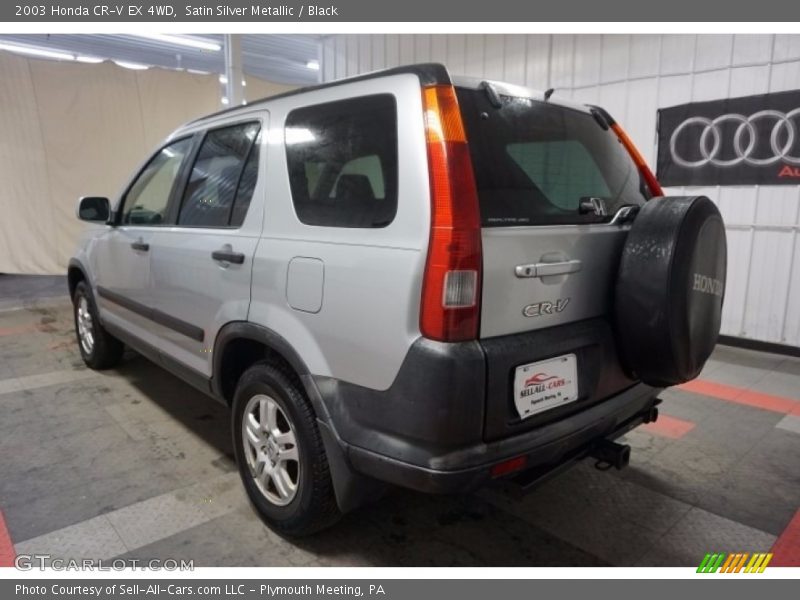 Satin Silver Metallic / Black 2003 Honda CR-V EX 4WD