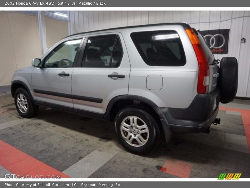 Satin Silver Metallic / Black 2003 Honda CR-V EX 4WD