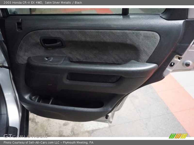 Satin Silver Metallic / Black 2003 Honda CR-V EX 4WD