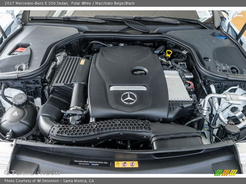 Polar White / Macchiato Beige/Black 2017 Mercedes-Benz E 300 Sedan