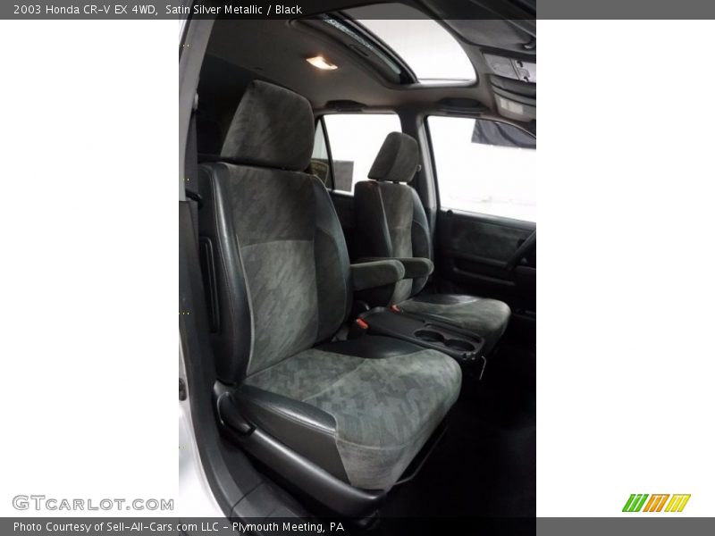 Satin Silver Metallic / Black 2003 Honda CR-V EX 4WD