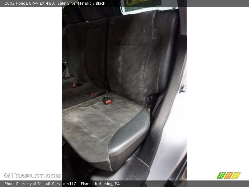 Satin Silver Metallic / Black 2003 Honda CR-V EX 4WD