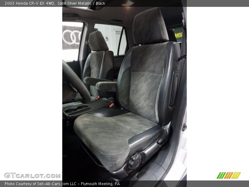 Satin Silver Metallic / Black 2003 Honda CR-V EX 4WD