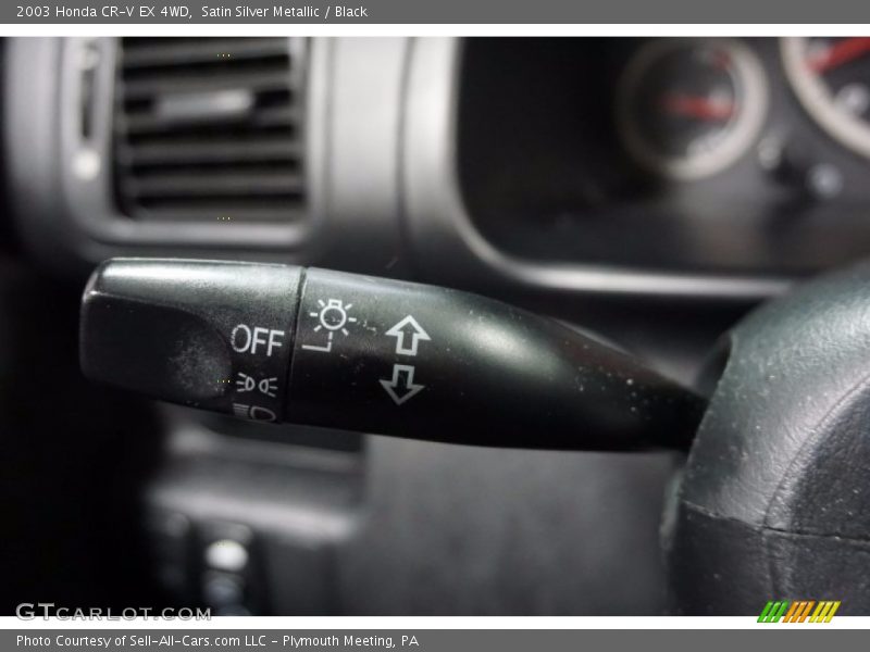 Satin Silver Metallic / Black 2003 Honda CR-V EX 4WD