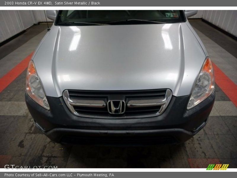 Satin Silver Metallic / Black 2003 Honda CR-V EX 4WD