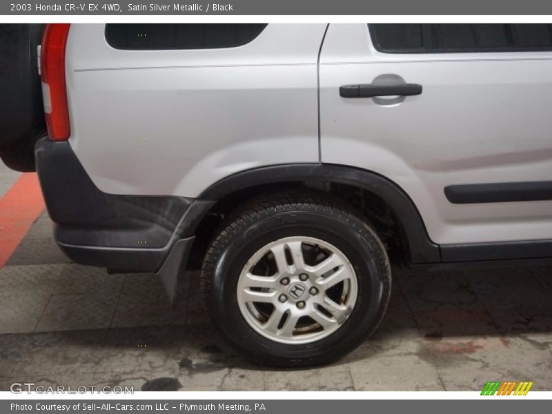 Satin Silver Metallic / Black 2003 Honda CR-V EX 4WD