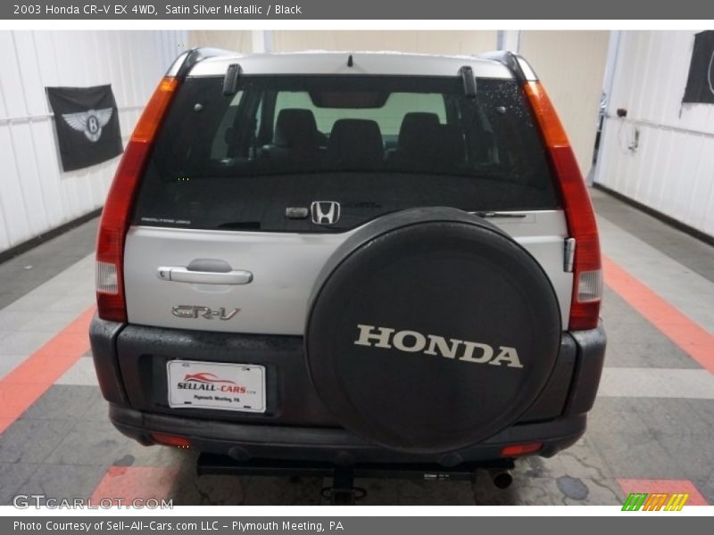 Satin Silver Metallic / Black 2003 Honda CR-V EX 4WD