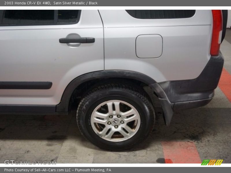 Satin Silver Metallic / Black 2003 Honda CR-V EX 4WD