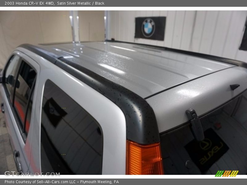 Satin Silver Metallic / Black 2003 Honda CR-V EX 4WD