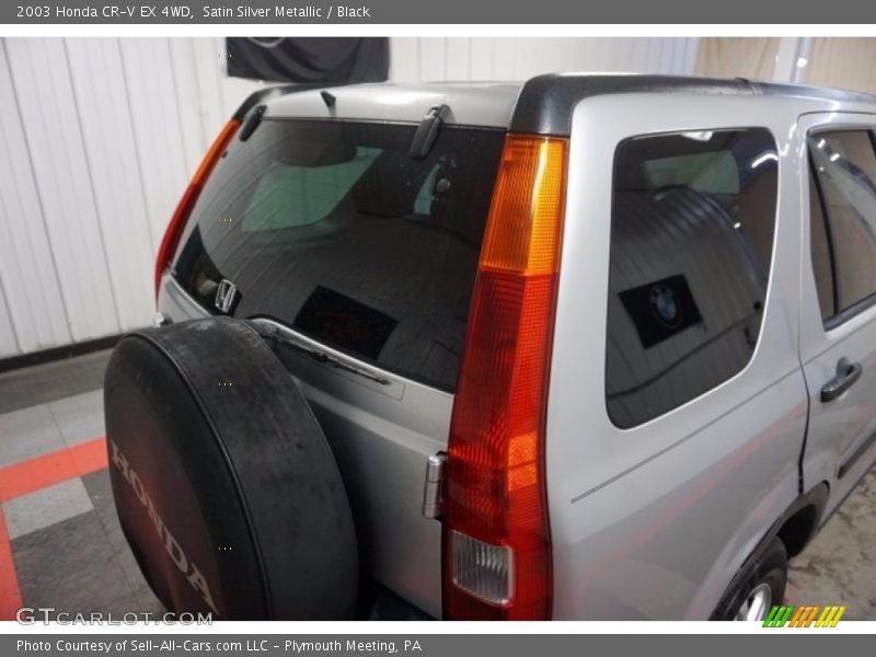 Satin Silver Metallic / Black 2003 Honda CR-V EX 4WD