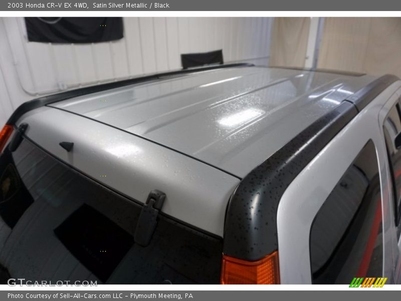 Satin Silver Metallic / Black 2003 Honda CR-V EX 4WD
