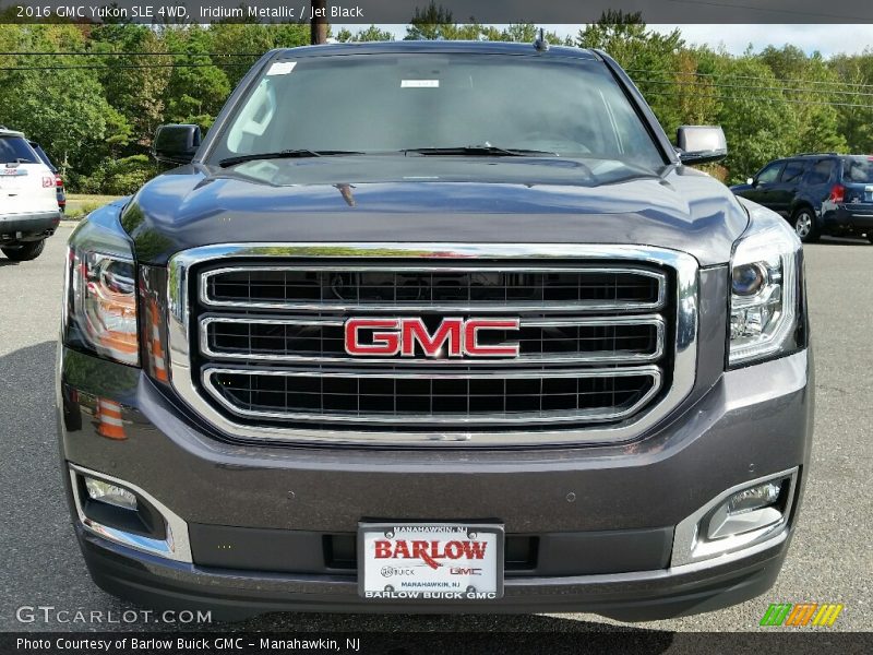 Iridium Metallic / Jet Black 2016 GMC Yukon SLE 4WD