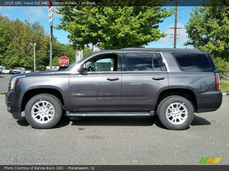 Iridium Metallic / Jet Black 2016 GMC Yukon SLE 4WD